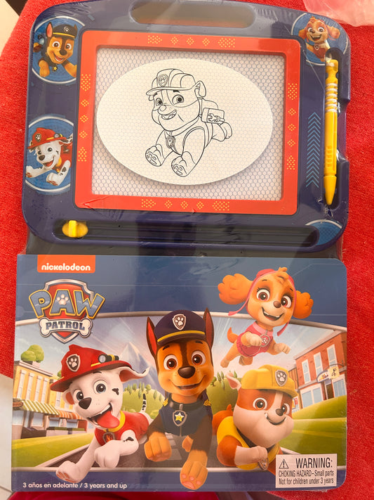 Paw Patrol Chicos Pizarra Serie De Aprendizaje