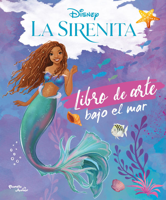 La sirenita. Libro de arte bajo el mar